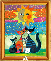 "Четыре кота и солнце" Арт."МЖ0037"
