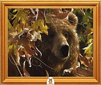 "Медведь в листве" Арт."МЖ0873"
