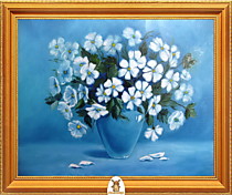 "Букет мелких белых цветочков" Арт."МЖ2241"