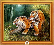 "Два тигра рычат" Арт."МЖ2658"